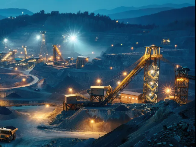 Gold mining
